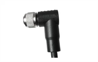 M12 Ayol burchakli himoyalanmagan A-kodlash 4PIN PUR kabeli 1,0M M12*1,0