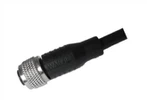 M12 Ayol To'g'ri Ekransiz A-kodlash 3PIN PUR Kabel 3,0M M12X1,0
